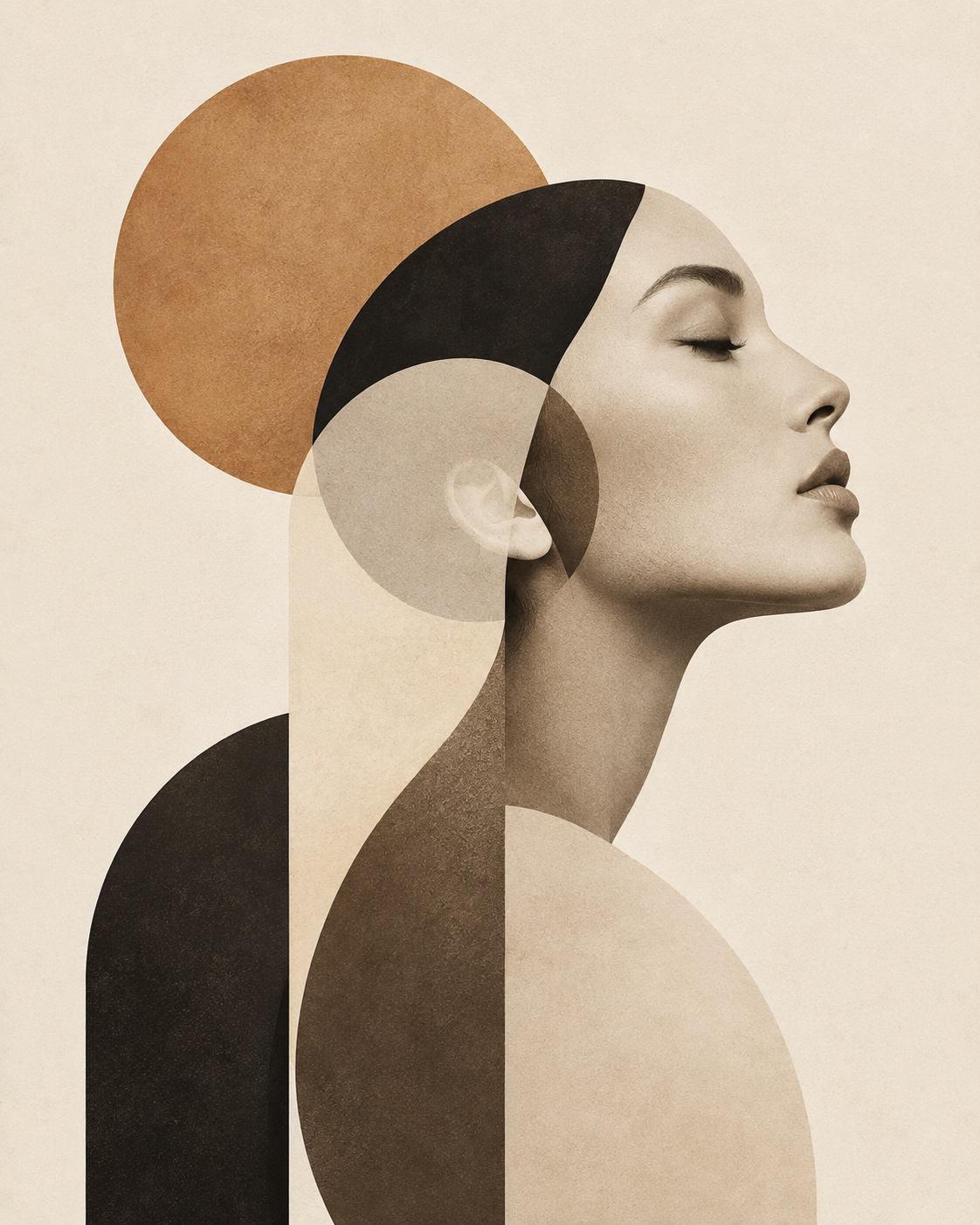 Serene Geometric Profile